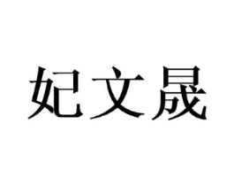 妃文晟商标原图 第03类化妆品