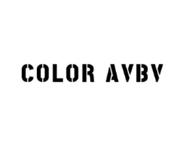 COLOR AVBV商标原图 第03类化妆品