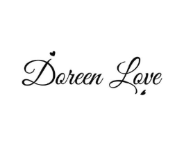 DOREEN LOVE商标原图 第03类化妆品
