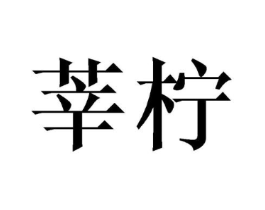 莘柠商标原图 第03类化妆品