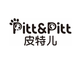 皮特儿 PITT&PITT商标原图 第03类化妆品