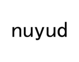 NUYUD商标原图 第03类化妆品