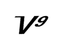 V 9商标原图 第03类化妆品