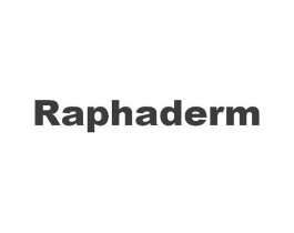 RAPHADERM商标原图 第03类化妆品