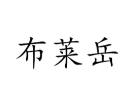 布莱岳商标原图 第03类化妆品