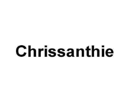 CHRISSANTHIE商标原图 第03类化妆品