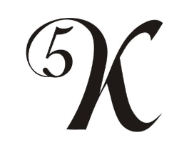 5 K商标原图 第03类化妆品