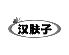 汉肤子商标原图 第03类化妆品