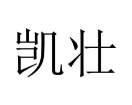 凯壮商标原图 第03类化妆品