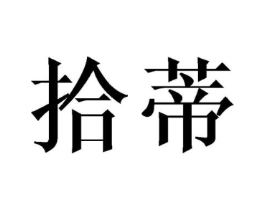 拾蒂商标原图 第03类化妆品