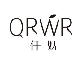 仟妩 QRWR商标原图 第03类化妆品