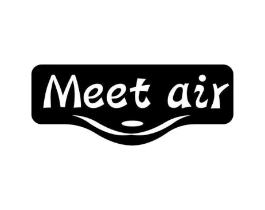 MEET AIR商标原图 第03类化妆品