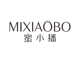 蜜小播商标原图 第03类化妆品