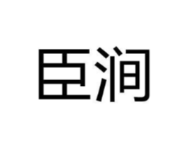 臣涧商标原图 第03类化妆品