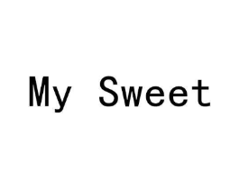 MY SWEET商标原图 第03类化妆品