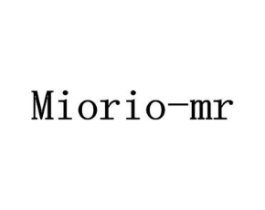 MIORIO-MR商标原图 第03类化妆品