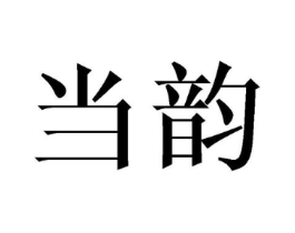 当韵商标原图 第03类化妆品