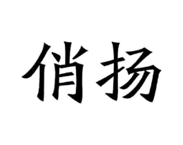 俏扬商标原图 第03类化妆品
