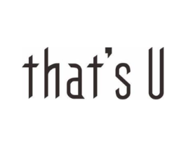 THAT'S U商标原图 第03类化妆品