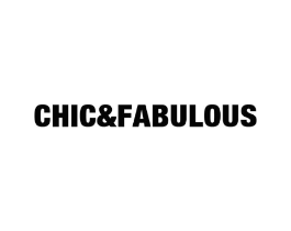 CHIC&FABULOUS商标原图 第03类化妆品