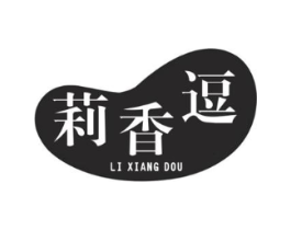 莉香逗商标原图 第30类小食配料