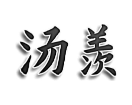 汤羡商标原图 第30类小食配料