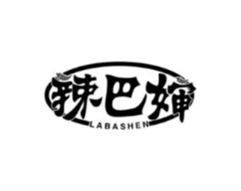 辣巴婶商标原图 第30类小食配料