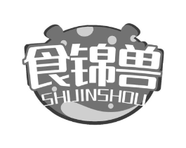 食锦兽商标原图 第30类小食配料