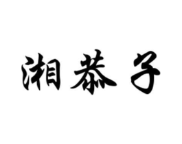 湘恭子商标原图 第30类小食配料