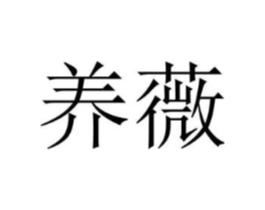 养薇商标原图 第30类小食配料