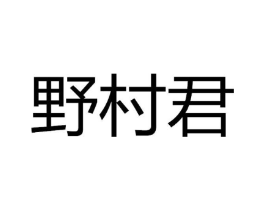 野村君商标原图 第30类小食配料