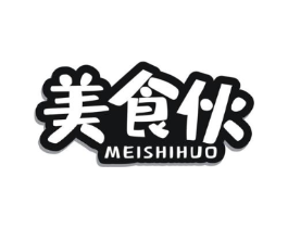 美食伙商标原图 第30类小食配料