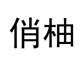 俏柚商标原图 第30类小食配料