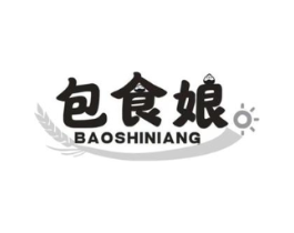 包食娘商标原图 第30类小食配料