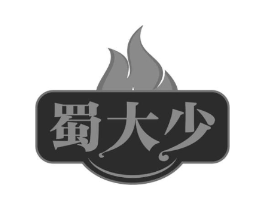 蜀大少商标原图 第30类小食配料