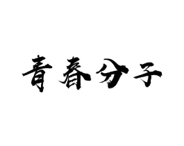 青春分子商标原图 第30类小食配料