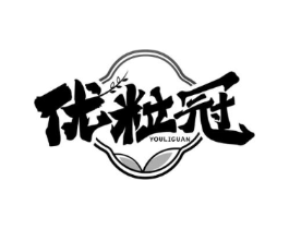 优粒冠商标原图 第30类小食配料
