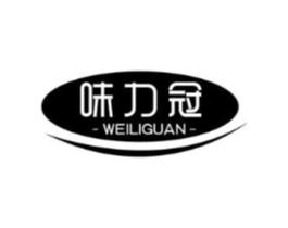 味力冠商标原图 第30类小食配料