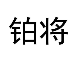 铂将商标原图 第30类小食配料