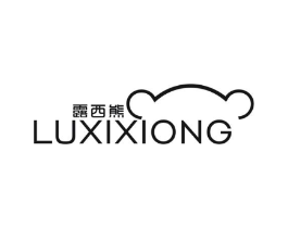 露西熊商标原图 第30类小食配料