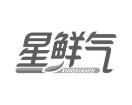 星鲜气商标原图 第30类小食配料