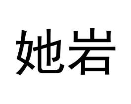 她岩商标原图 第30类小食配料