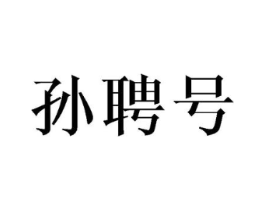 孙聘号商标原图 第30类小食配料