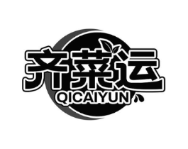 齐菜运商标原图 第30类小食配料