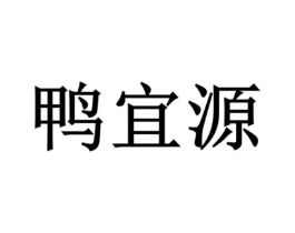 鸭宜源商标原图 第30类小食配料