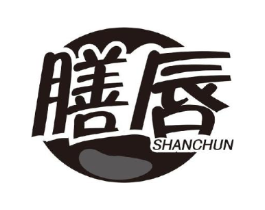 膳唇商标原图 第30类小食配料