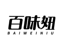 百味妞商标原图 第30类小食配料
