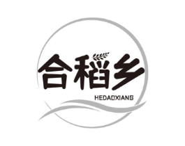 合稻乡商标原图 第30类小食配料