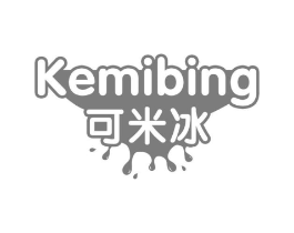 可米冰商标原图 第30类小食配料