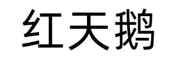 红天鹅